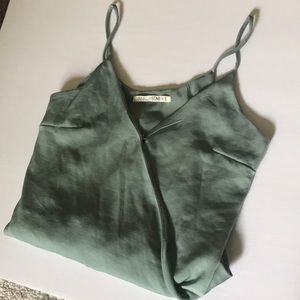 Vanilla Star Green Surplice Bodysuit